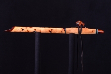 Hemlock Burl Native American Flute, Minor, Mid G-4, #H39J